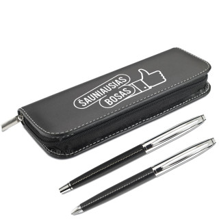 Rašiklių komplektas su dėklu "Šauniausias bosas"