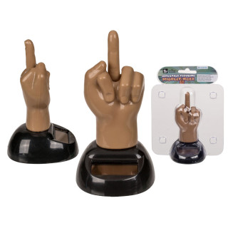Saulės figūrėlė "Middlefinger" (judanti)