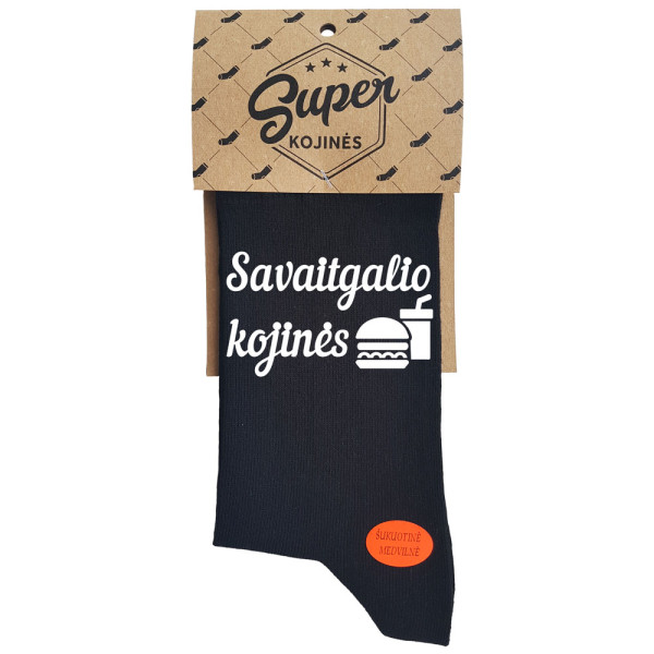Kojinės "Savaitgalio kojinės" Kojinės "Savaitgalio kojinės"