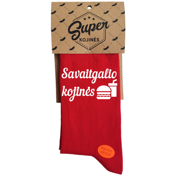 Kojinės "Savaitgalio kojinės" Kojinės "Savaitgalio kojinės"