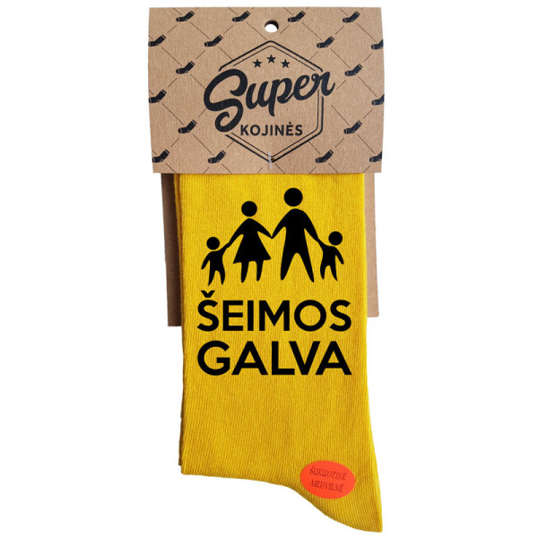 Kojinės "Šeimos galva" Kojinės "Šeimos galva"
