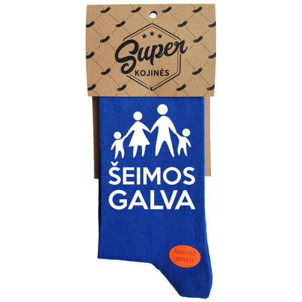Kojinės "Šeimos galva" Kojinės "Šeimos galva"