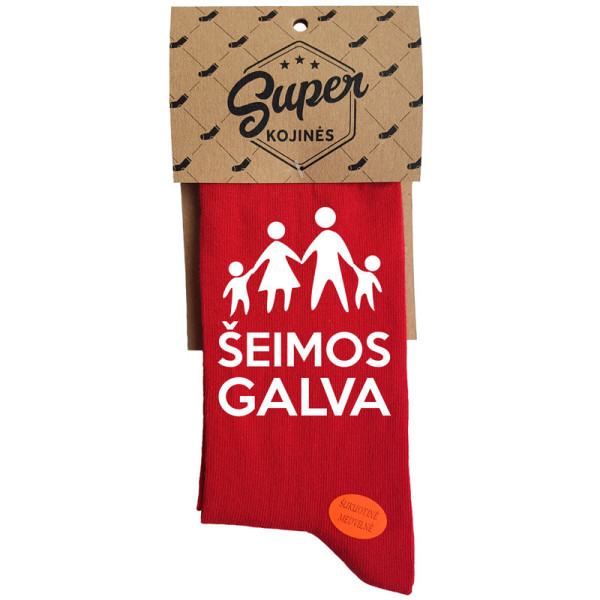 Kojinės "Šeimos galva" Kojinės "Šeimos galva"