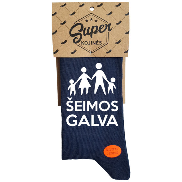 Kojinės "Šeimos galva" Kojinės "Šeimos galva"