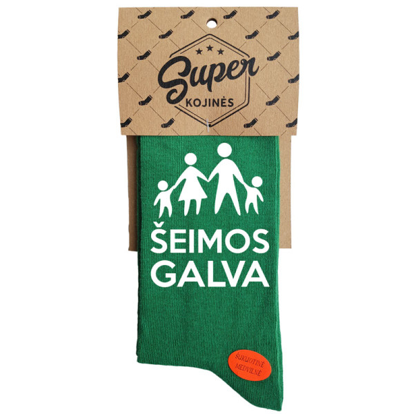 Kojinės "Šeimos galva" Kojinės "Šeimos galva"