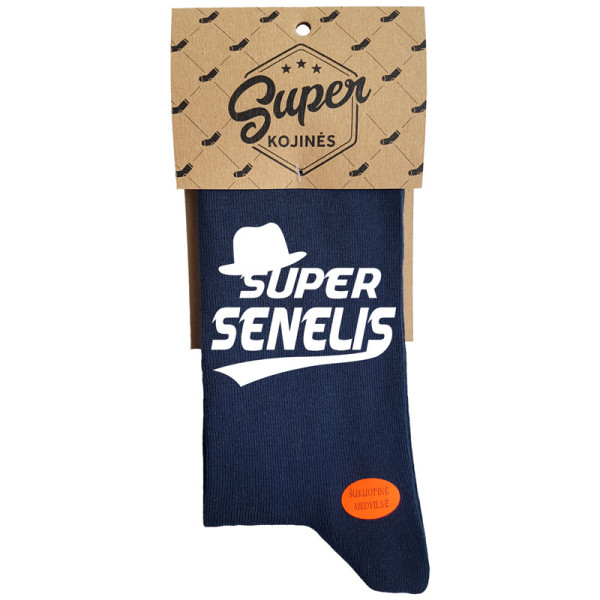 Kojinės "Super senelis" Kojinės "Super senelis"