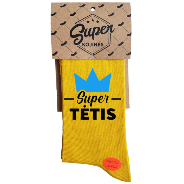 Kojinės "Super tėtis" Kojinės "Super tėtis"