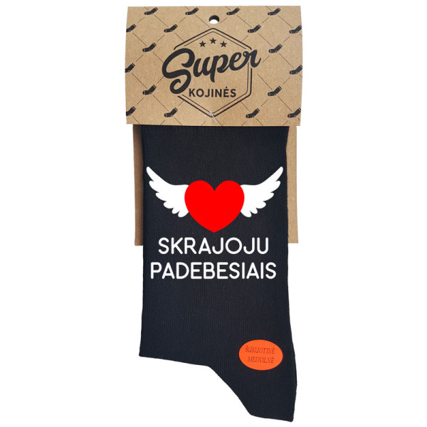Kojinės "Skrajoju padebesiais" Kojinės "Skrajoju padebesiais"