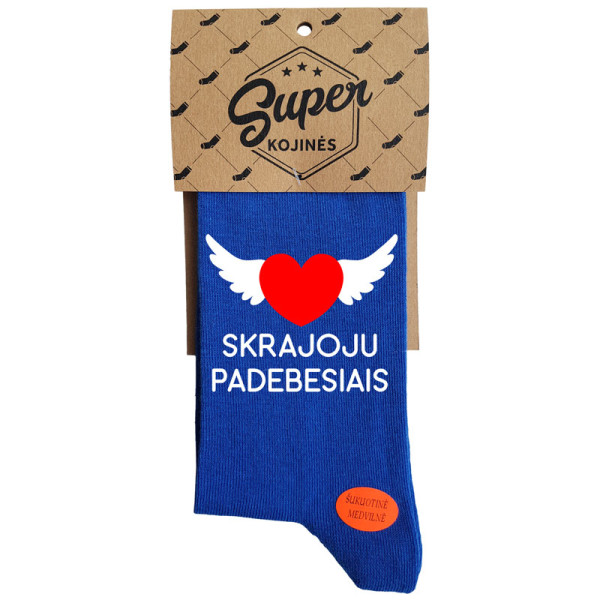 Kojinės "Skrajoju padebesiais" Kojinės "Skrajoju padebesiais"