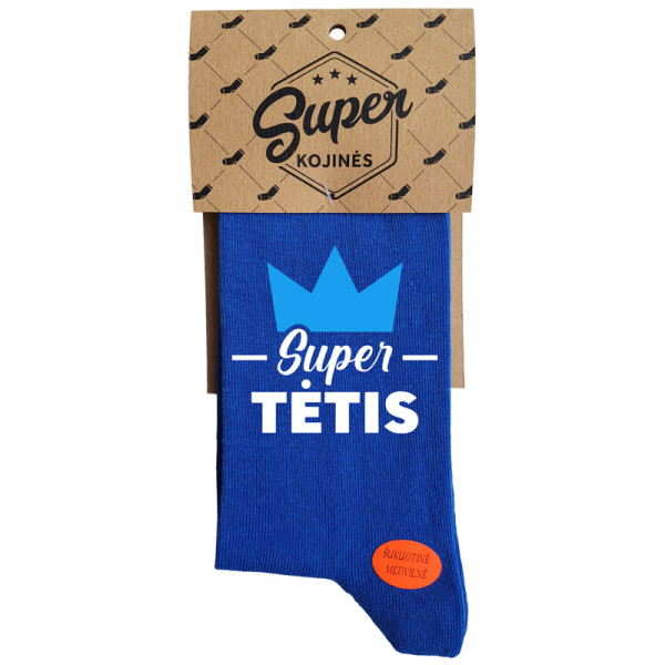 Kojinės "Super tėtis" Kojinės "Super tėtis"