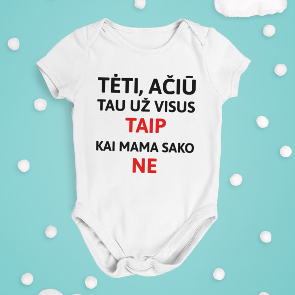 Smėlinukas "Ačiū, Tėti"