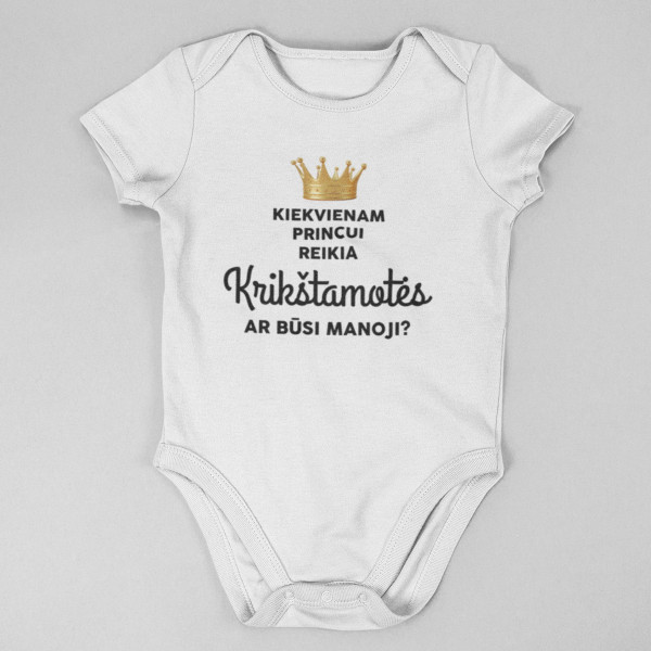 Smėlinukas "Kiekvienam princui reikia krikštamotės" Smėlinukas "Kiekvienam princui reikia krikštamotės"