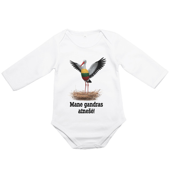 Smėlinukas "Mane gandras atnešė" Smėlinukas "Mane gandras atnešė"