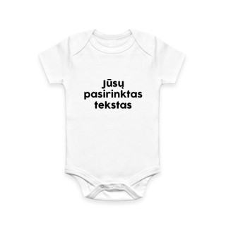 Smėlinukas su jūsų pasirinktu užrašu