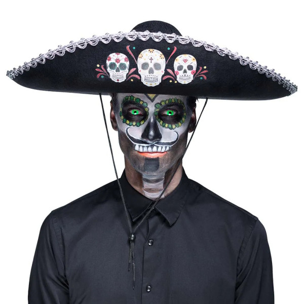 Meksikietiška skrybėlė „Sombrero Calavera“