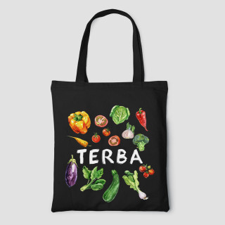 Spalvotas medžiaginis maišelis "Terba"