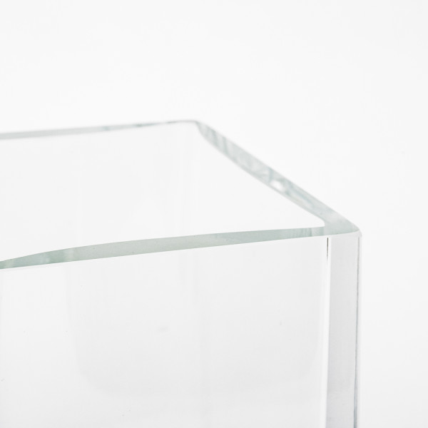 Stiklinė stačiakampė vaza "Ačiū tau, mamyte"