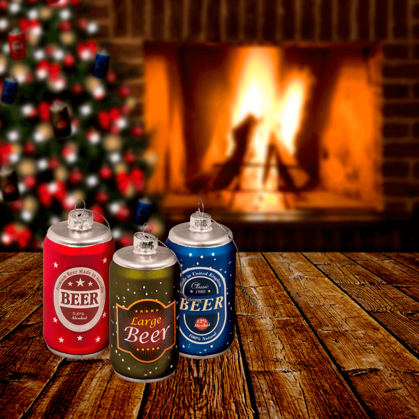 Stiklinis eglės žaisliukas "BEER" Stiklinis eglės žaisliukas "BEER"