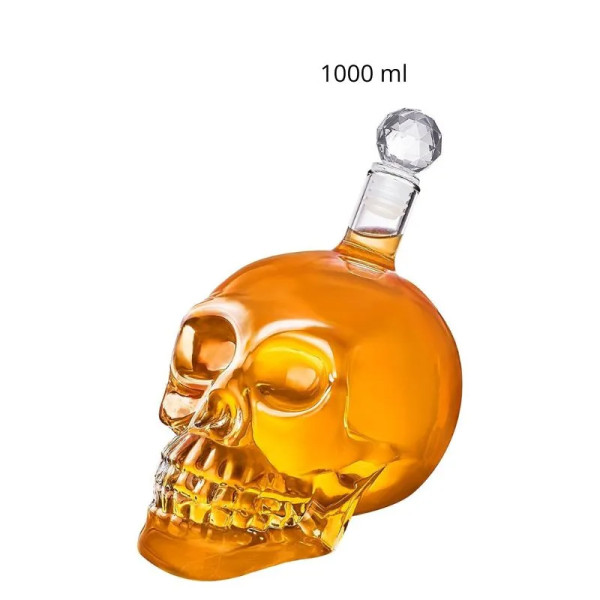 Stiklinis grafinas "Kaukolė" (1000ml) Stiklinis grafinas "Kaukolė" (1000ml)
