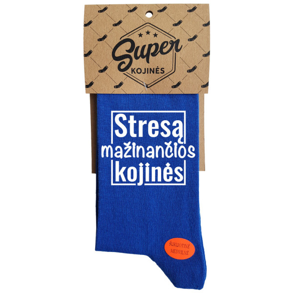 Kojinės "Stresą mažinančios kojinės" Kojinės "Stresą mažinančios kojinės"