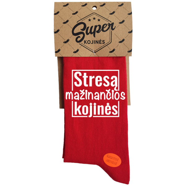 Kojinės "Stresą mažinančios kojinės" Kojinės "Stresą mažinančios kojinės"