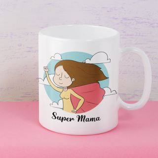 Puodelis "Super Mama"