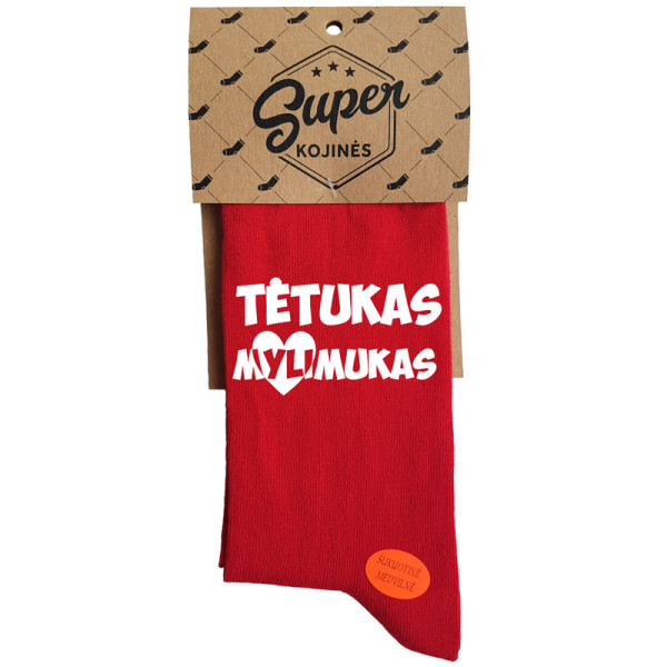 Kojinės "Tėtukas mylimukas" Kojinės "Tėtukas mylimukas"