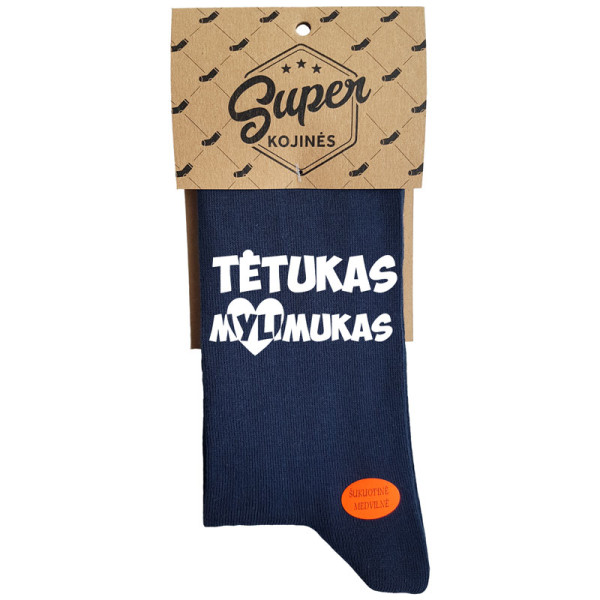 Kojinės "Tėtukas mylimukas" Kojinės "Tėtukas mylimukas"