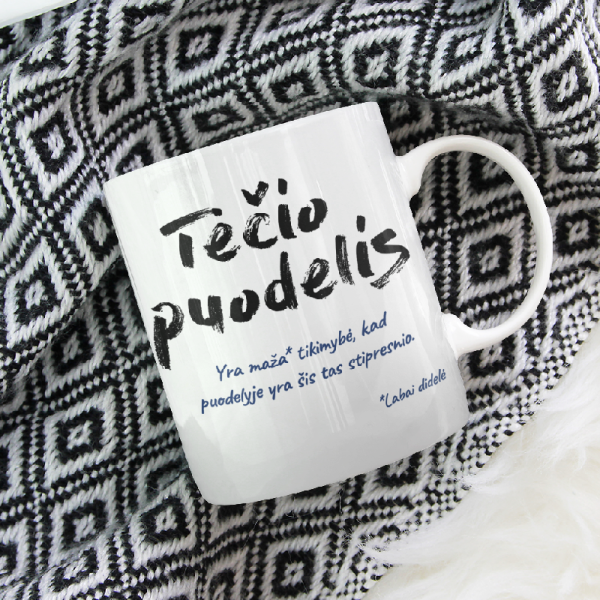 Puodelis "Tikimybė" Puodelis "Tikimybė"