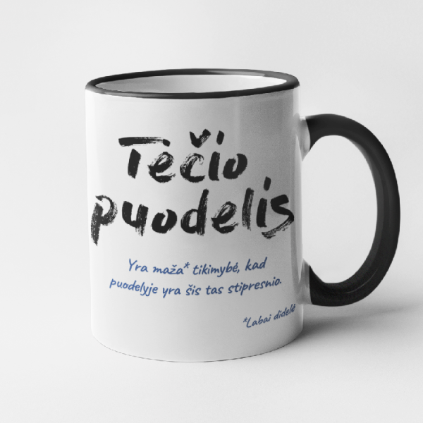 Puodelis "Tikimybė" Puodelis "Tikimybė"
