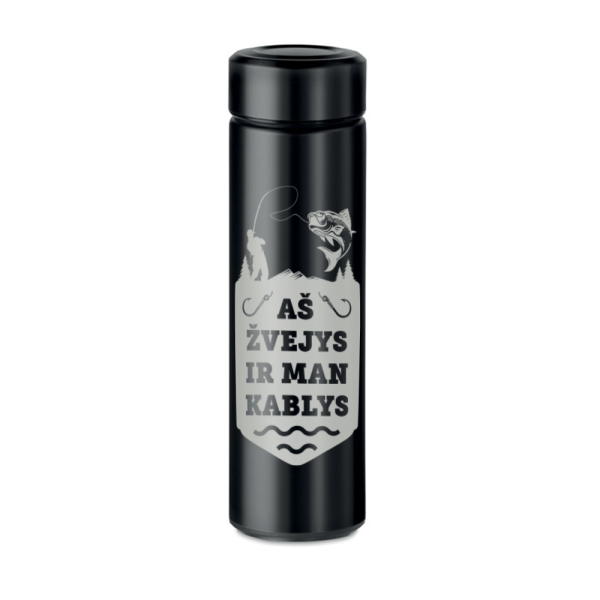 Termosas "Aš žvejys ir man kablys" (425ml) Termosas "Aš žvejys ir man kablys" (425ml)