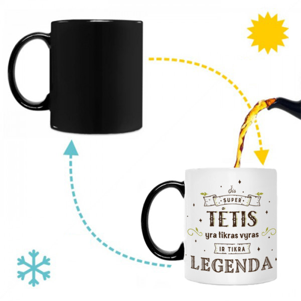 Puodelis "Šis tėtis yra tikra legenda" Puodelis "Šis tėtis yra tikra legenda"