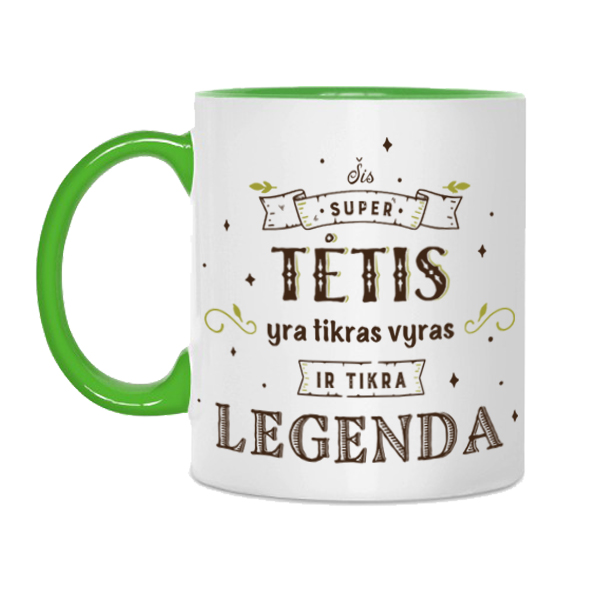 Puodelis "Šis tėtis yra tikra legenda" Puodelis "Šis tėtis yra tikra legenda"