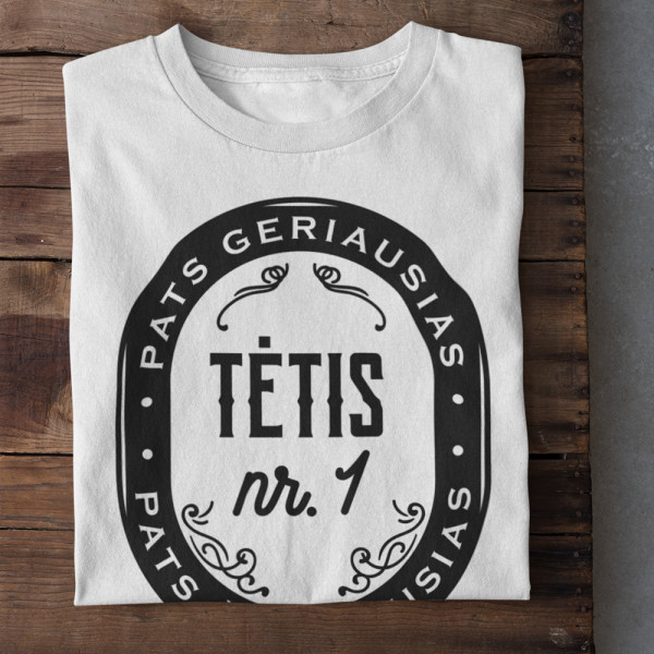 Marškinėliai "Tėtis numeris vienas"