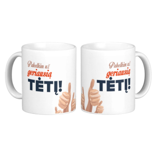 Puodelis "Už tėtį"