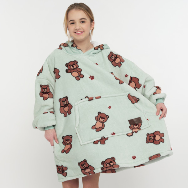 Vaikiškas BARAMOOR džemperis - pledas "Bear"