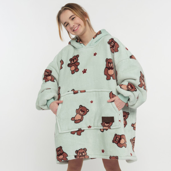 Vaikiškas BARAMOOR džemperis - pledas "Bear"