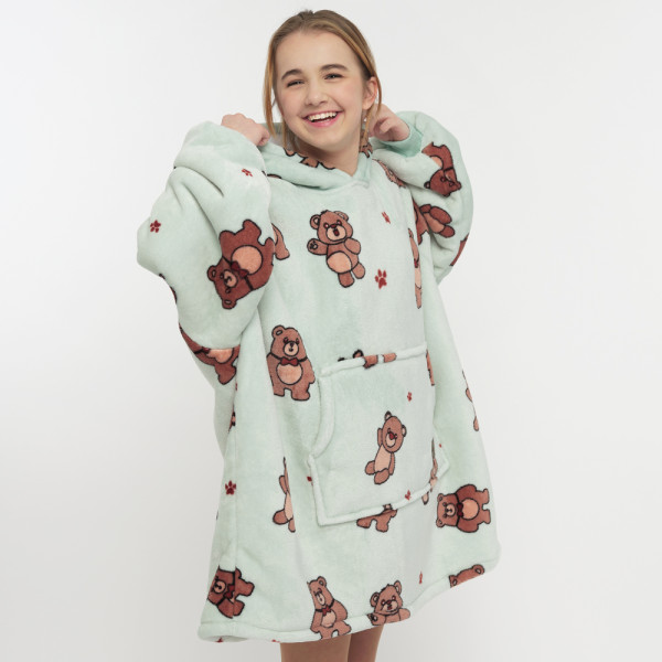 Vaikiškas BARAMOOR džemperis - pledas "Bear"