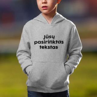 Vaikiškas džemperis su Jūsų pasirinktu užrašu