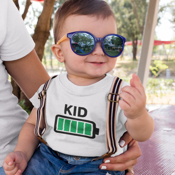 Vaikiški marškinėliai "Baterija - Kid" Vaikiški marškinėliai "Baterija - Kid"