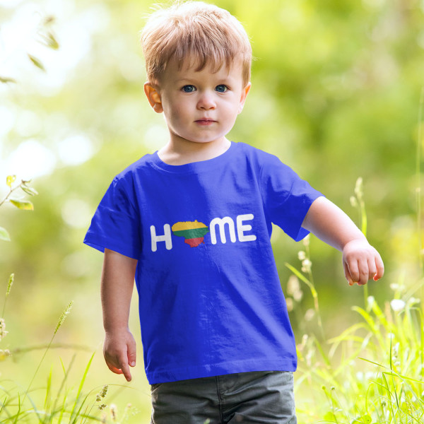 Vaikiški marškinėliai "Home"
