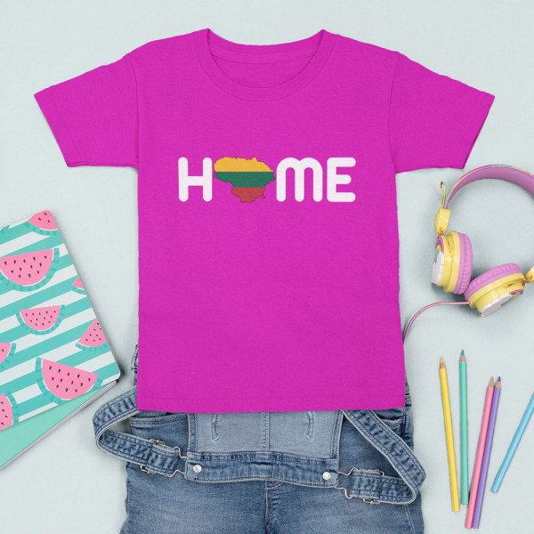 Vaikiški marškinėliai "Home"