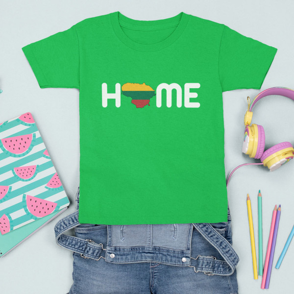 Vaikiški marškinėliai "Home"