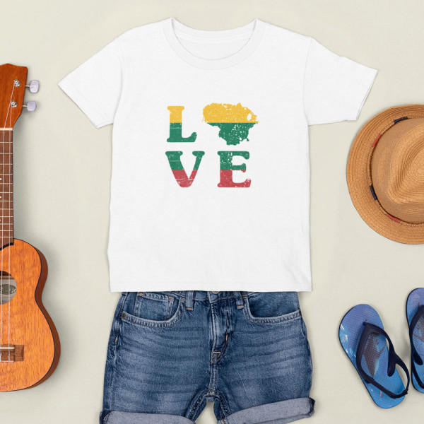 Vaikiški marškinėliai "LOVE"