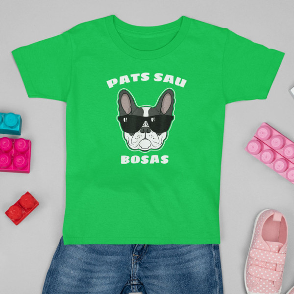 Vaikiški marškinėliai "Pats sau bosas"