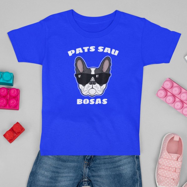 Vaikiški marškinėliai "Pats sau bosas"