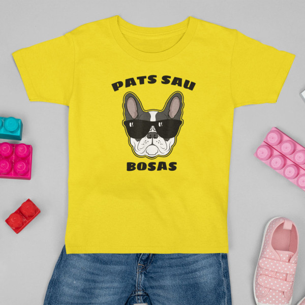 Vaikiški marškinėliai "Pats sau bosas"