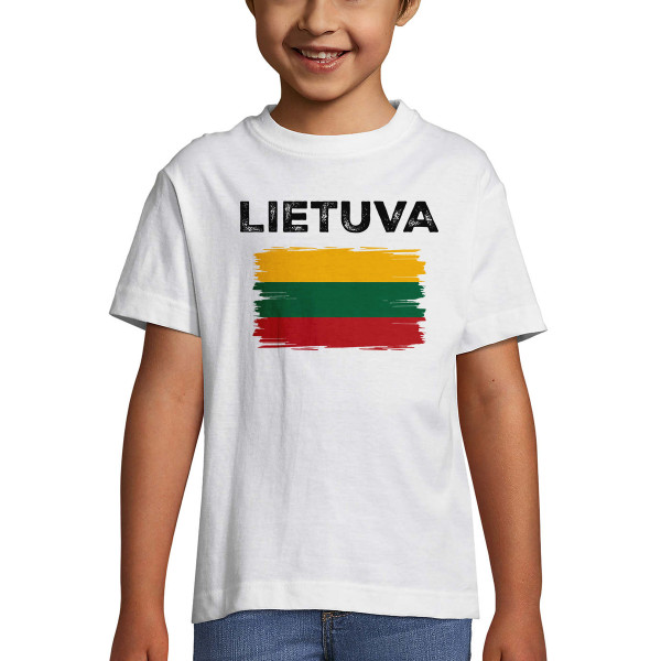 Vaikiški marškinėliai "Retro Lietuva"