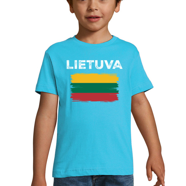 Vaikiški marškinėliai "Retro Lietuva"