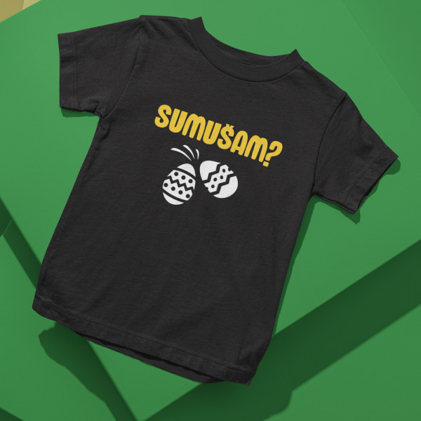 Vaikiški marškinėliai "Sumušam?"